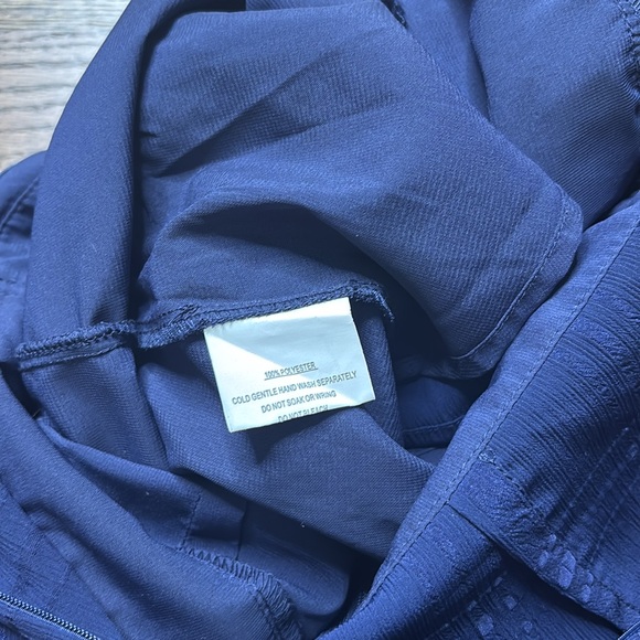 Saints + Secrets Navy Blue Ruffle Mini Romper - Picture 12 of 12